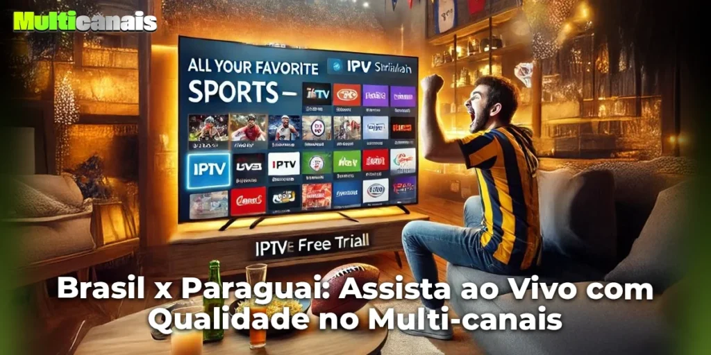 Brasil x Paraguai: Assista ao Vivo com Qualidade no Multi-canais