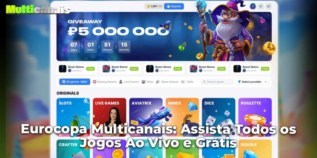 Eurocopa Multicanais: Assista Todos os Jogos Ao Vivo e Grátis