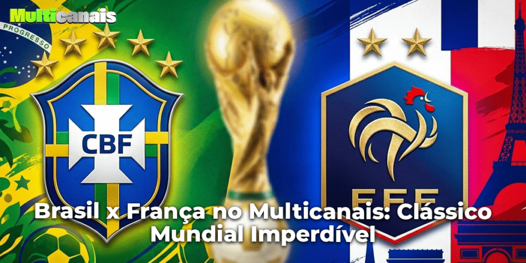 Brasil x França no Multicanais: Clássico Mundial Imperdível