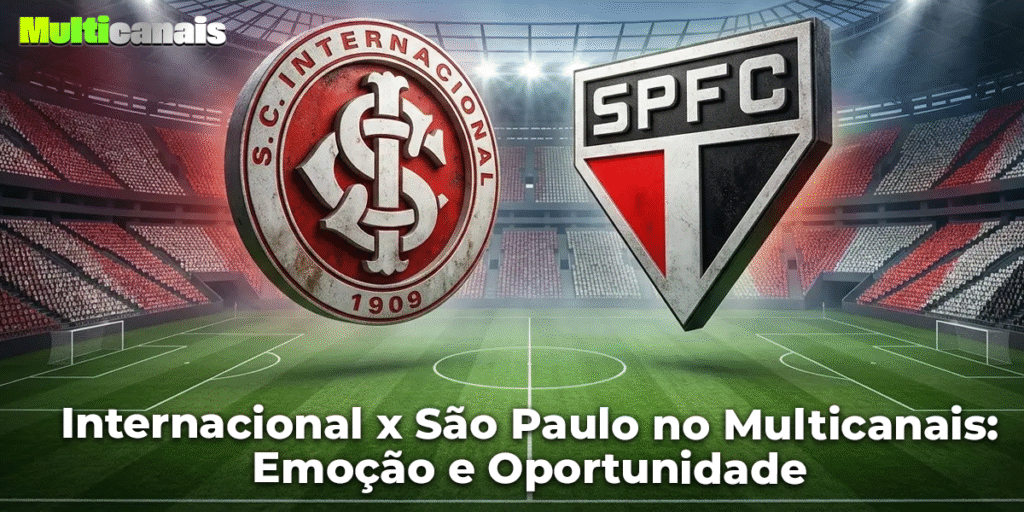 Internacional x São Paulo no Multicanais: Emoção e Oportunidade