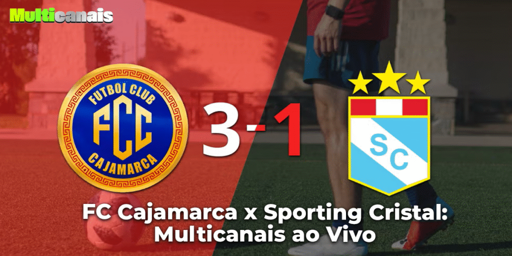 FC Cajamarca x Sporting Cristal: Multicanais ao Vivo