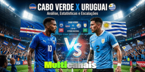 Cabo Verde x Uruguai