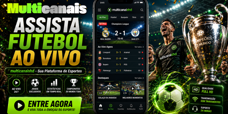 MulticanaisHD futebol FIFA esportes online 2026