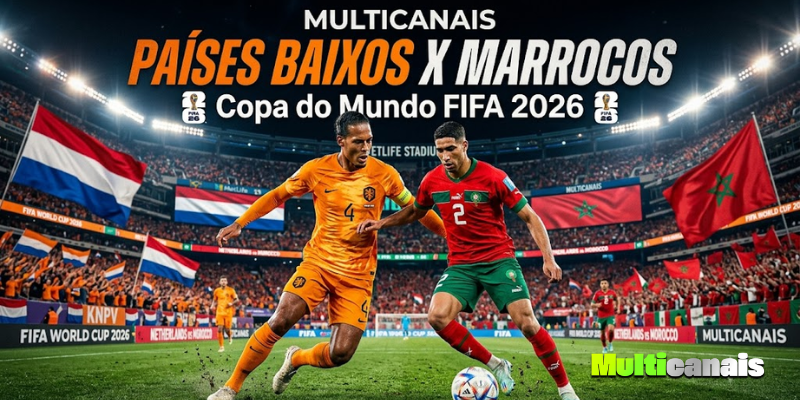 Países Baixos x Marrocos