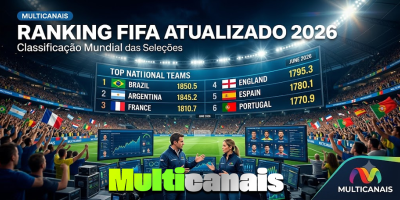 Ranking FIFA Atualizado 2026