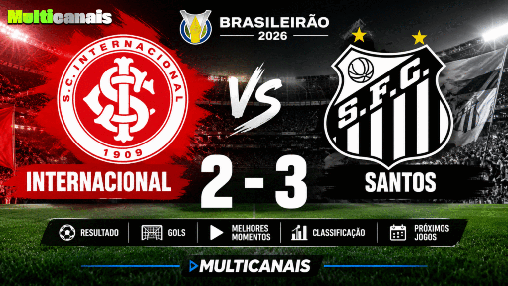 Internacional x Santos