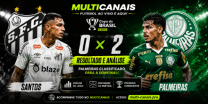 Santos x Palmeiras
