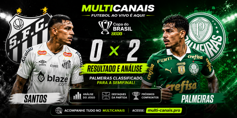 Santos x Palmeiras