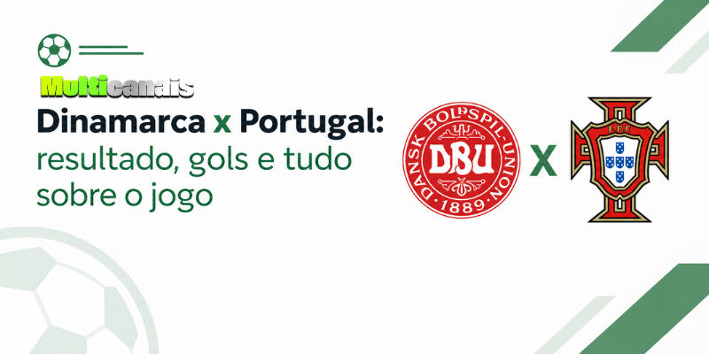 Dinamarca x Portugal